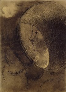 Cellular Face, 1895 (kol på papper)